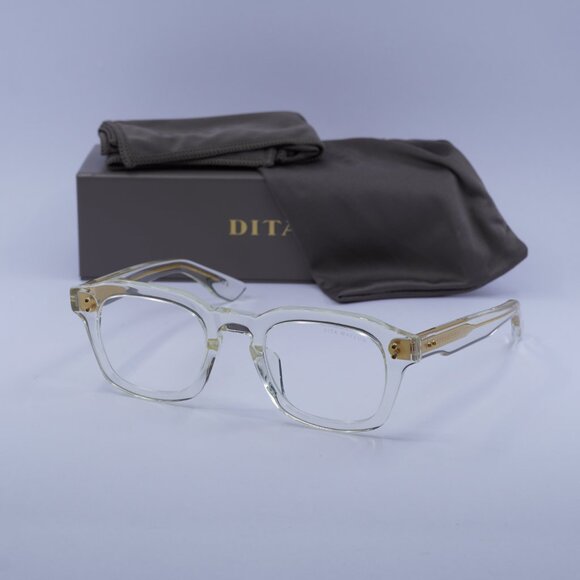 Dita WAYLUN-DTX-722-A-02 Square Eyeglasses - Crystal 48mm - Picture 5 of 12